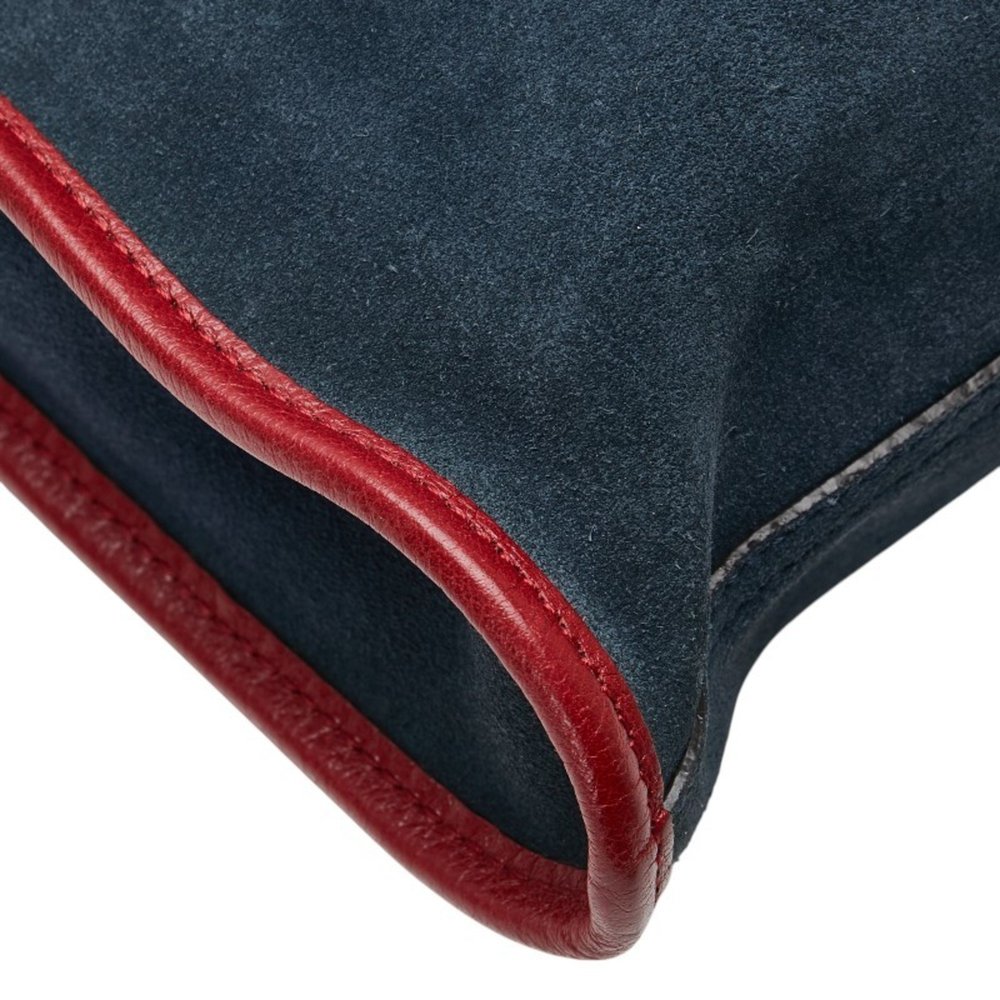 GUCCI Red Leather Shoulder Bag - Picture 7 of 16